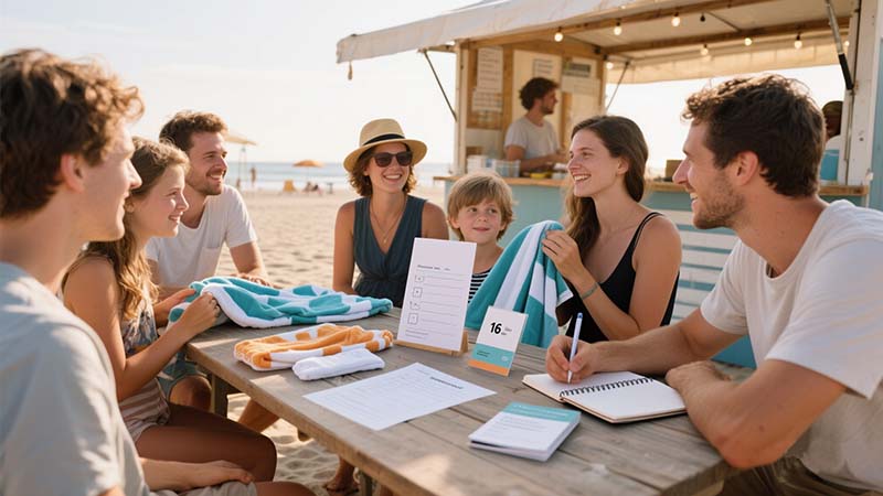 beach towel market test