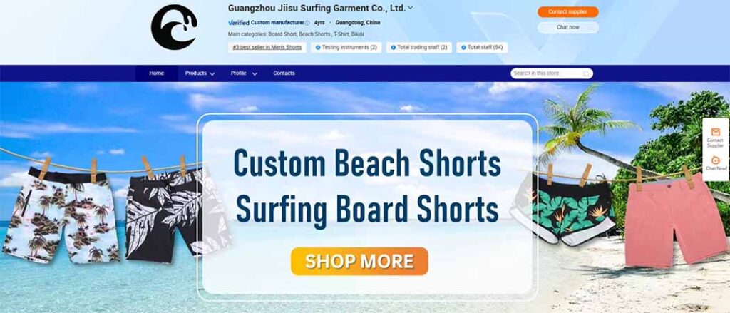 jiisu surfing garment