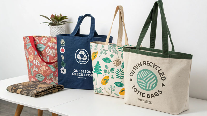 custom recycled tote bags guide