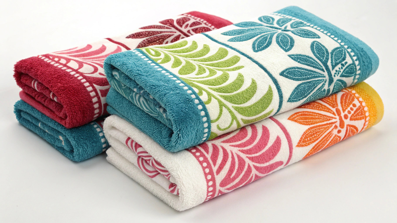 colorful durable beach towel