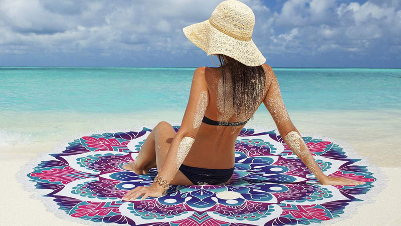 reactive dyeing beach towels colorfastness