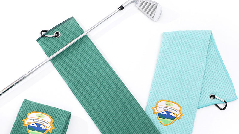 eco golf towels materials comparison