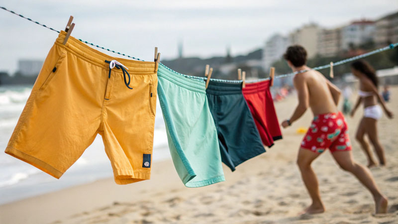 Urgent demand triggers beach shorts