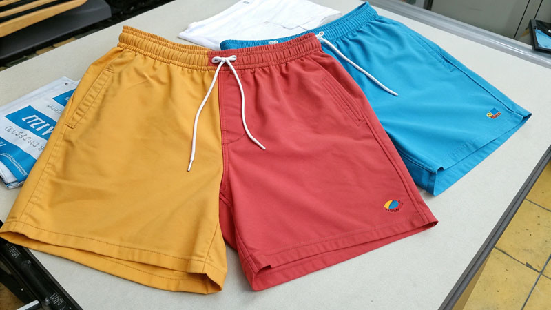 Custom design brand recall beach shorts
