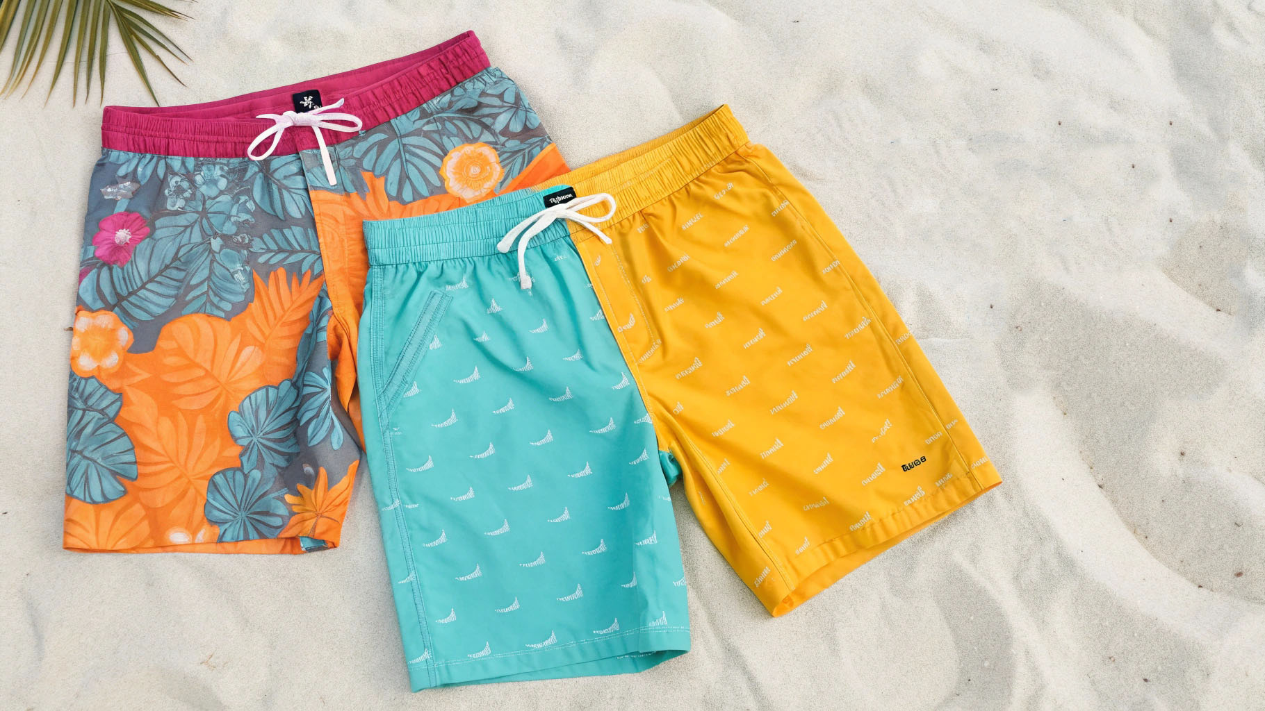 Event engagement custom beach shorts