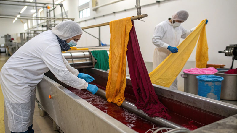 reactive dyeing cotton process explanation