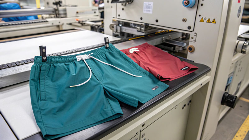 Martindale anti-pilling test for beach shorts