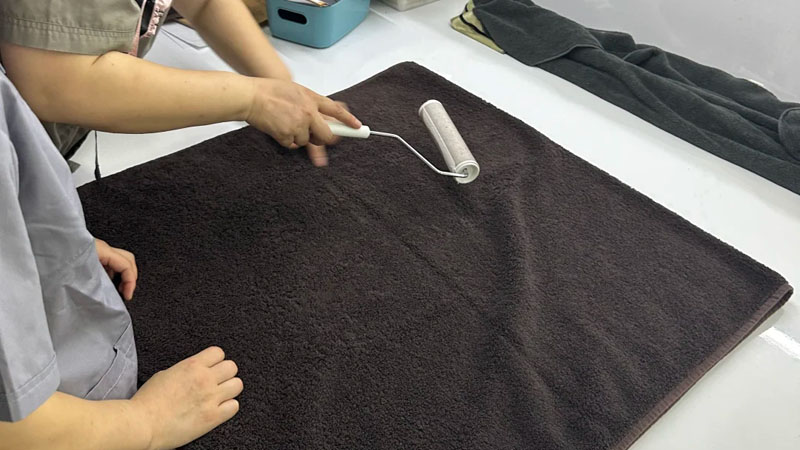 quality inspection golf towel