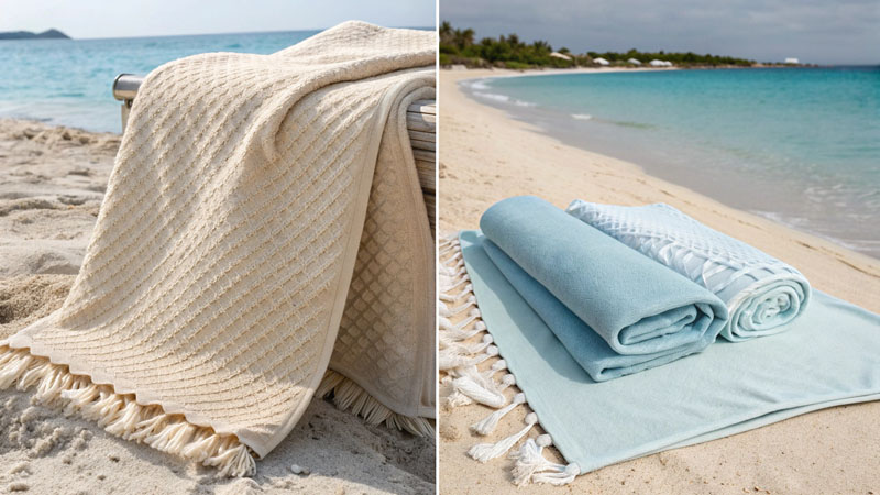 cotton vs microfiber beach towels