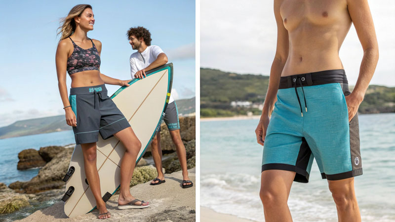 Men women boardshorts fit design 2025