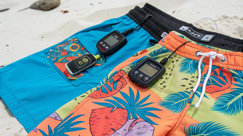 Digital tracking urgent beach shorts