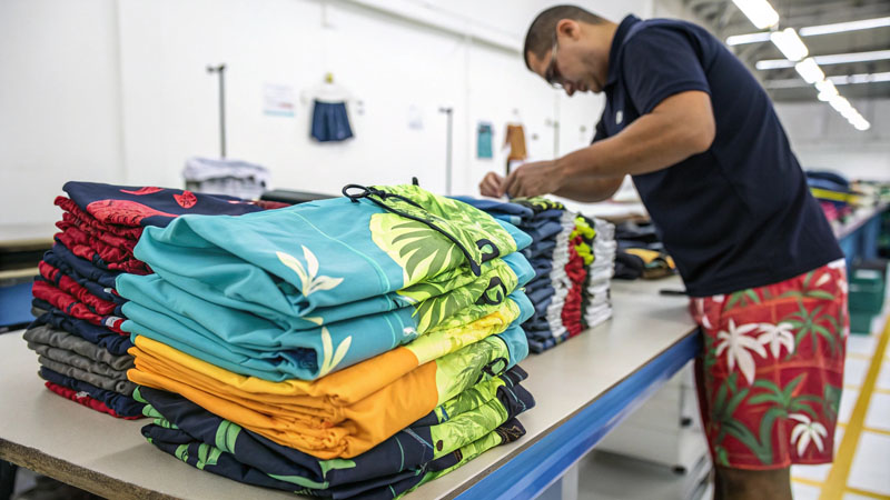 Quality control urgent beach shorts