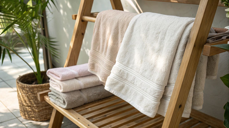 blended fabric beach towel