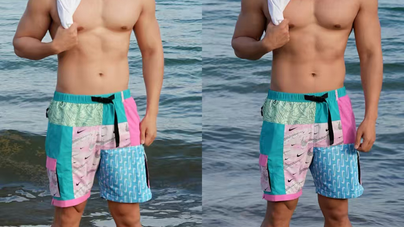 Size grading sample fit board shorts 2025